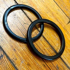 Vintage Bakelite Bracelets Thin size 7.